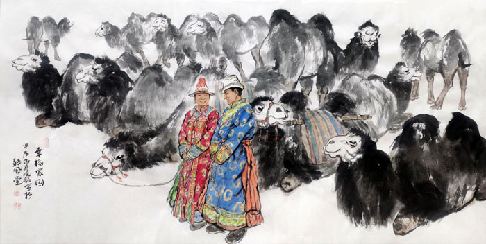 《幸福家园》137x68cm.jpg 《幸福家园》137x68cm.jpg